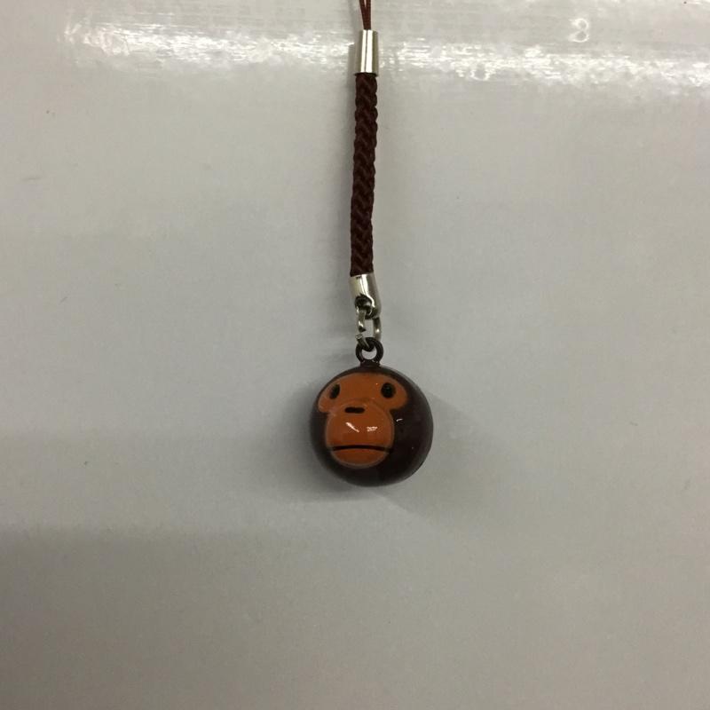 アベイシングエイプ A BATHING APE キーホルダー キーホルダー 鈴ストラップ マイロ キャラクター 茶 / ブラウン /  メンズ USED 古着 中古 10137921