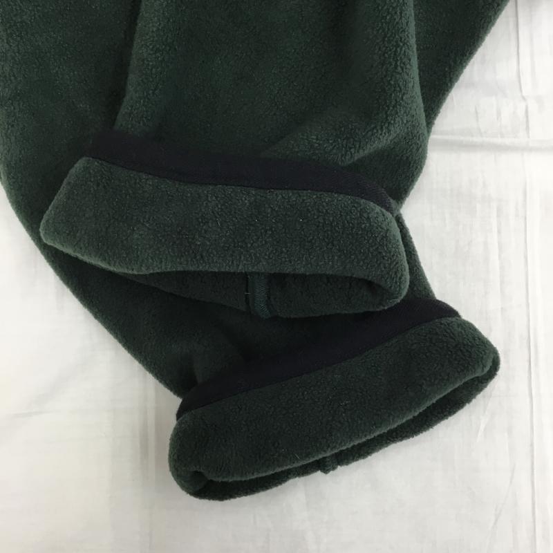 エルエルビーン L.L.Bean カーディガン 長袖 MR83 フリースガウンコート L 無地 緑 / グリーン /  メンズ USED 古着 中古 10142017