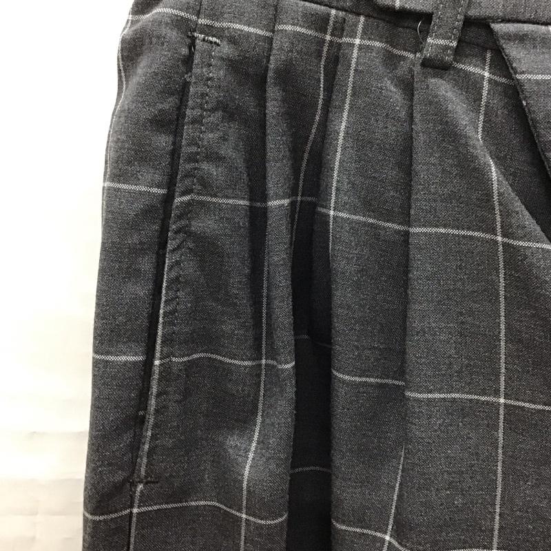 ジョンローレンスサリバン JOHN LAWRENCE SULLIVAN パンツ ショートパンツ ショートパンツ ハーフパンツ カジュアルパンツ 38 チェック 灰 / グレー /  メンズ USED 古着 中古 10113204