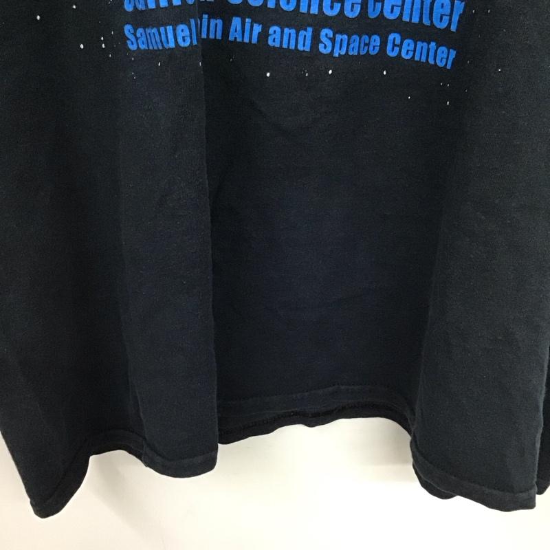 ギルダン GILDAN Tシャツ 半袖 半袖カットソー プリントTシャツ クルーネックカットソー 古着 XL プリント 黒 / ブラック /  メンズ USED 古着 中古 10140653