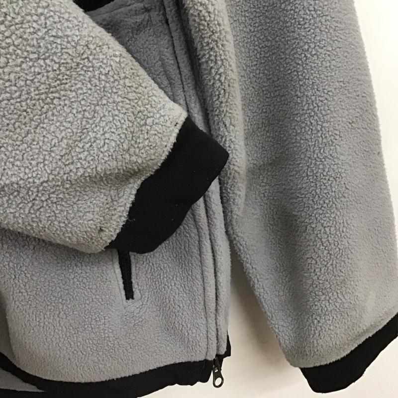 ザノースフェイス THE NORTH FACE ジャケット、上着 ジャケット、ブレザー nf0a3mmtk1c デナリアノラックジャケット フリースジャケット L ロゴ、文字 黒 / ブラック / X 灰 / グレー /  メンズ USED 古着 中古 10128697
