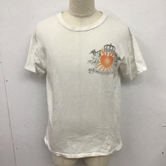 古着 USED Tシャツ 半袖 半袖カットソー プリントTシャツ クルーネックカットソー 古着 プリント 白 / ホワイト /  メンズ USED 古着 中古 10125765