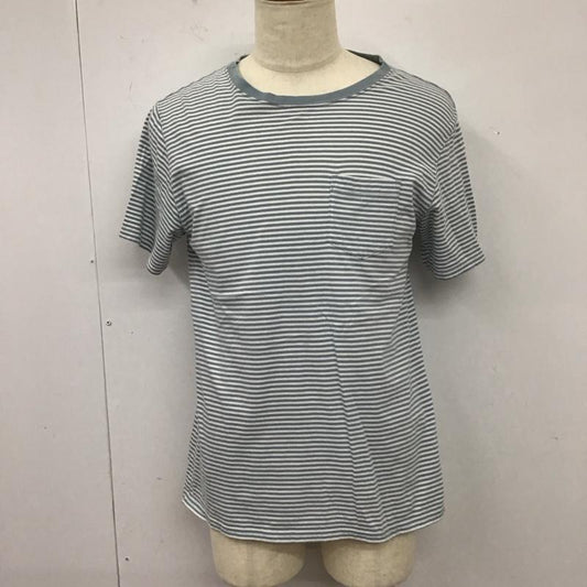 バンクス BANKS Tシャツ 半袖 半袖カットソー プリントTシャツ クルーネックカットソー M ボーダー柄 マルチカラー / マルチカラー /  メンズ USED 古着 中古 10113131