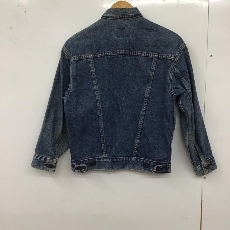 リーバイス Levi s ジャケット、上着 ジャケット、ブレザー デニムジャケット Gジャン M 無地 インディゴ / インディゴ /  レディース USED 古着 中古 10129630