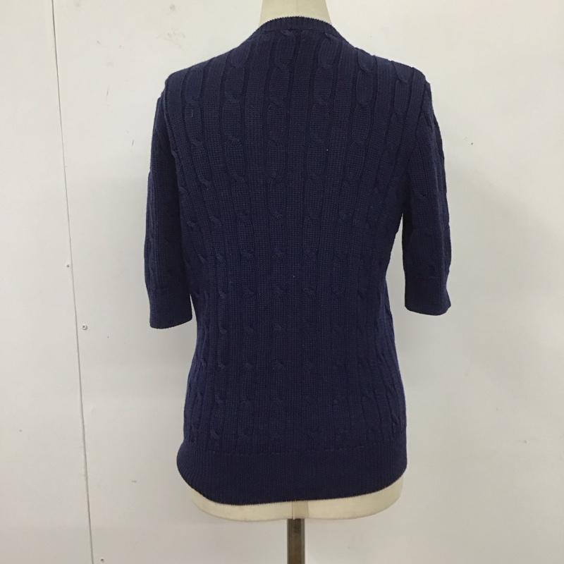 ラルフローレン RALPHLAUREN カーディガン 半袖 M レディース USED 古着 中古 10121716