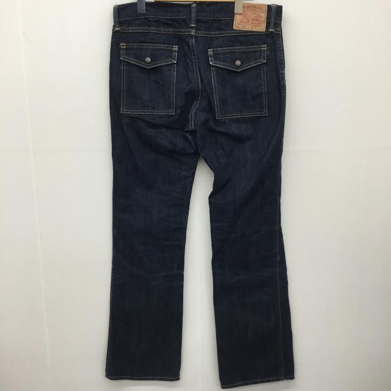 ジョーマッコイ JOE McCOY パンツ デニム、ジーンズ 33インチ 無地 インディゴ / インディゴ /  メンズ USED 古着 中古 10133536
