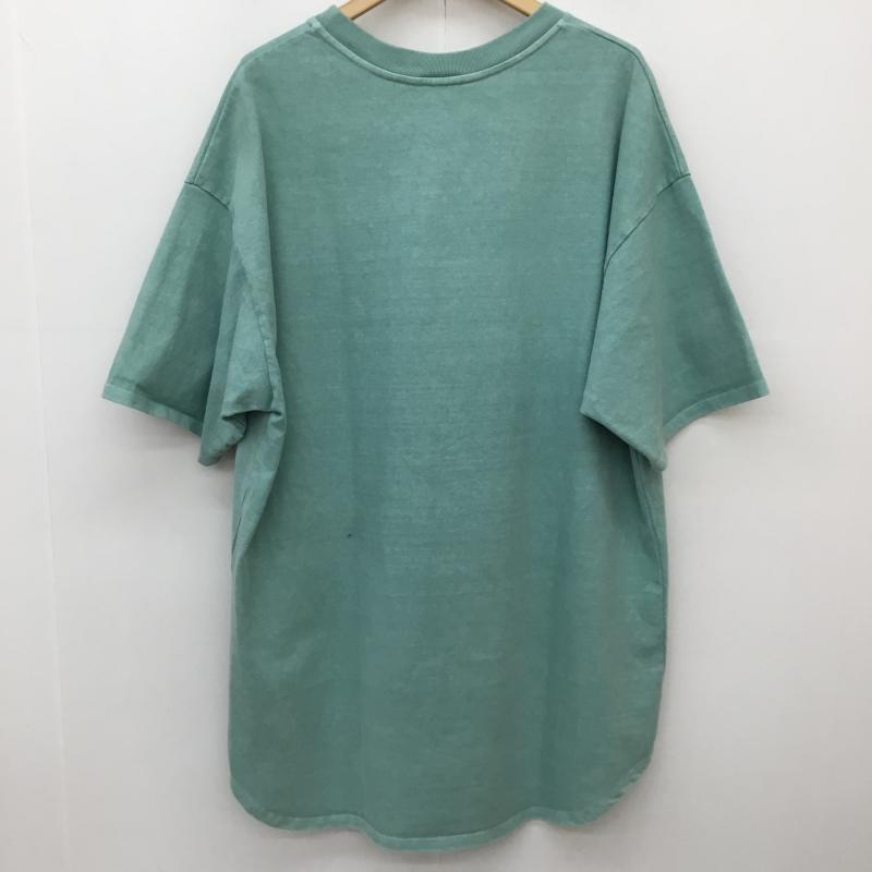 カタリスト CVTVLIST Tシャツ 半袖 2101090307 CVTVLIST 半袖 Tシャツ ワンポイント ミントグリーン 2 ワンポイント 薄緑 / ライトグリーン /  メンズ USED 古着 中古 10148322