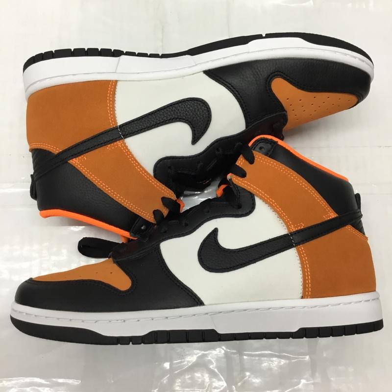 ナイキ NIKE スニーカー スニーカー DJ7023-991 DUNK HIGH BY YOU 27.5cm 箱有 27.5cm ロゴ、文字 黒 / ブラック / X 白 / ホワイト / X 橙 / オレンジ /  メンズ USED 古着 中古 10111971