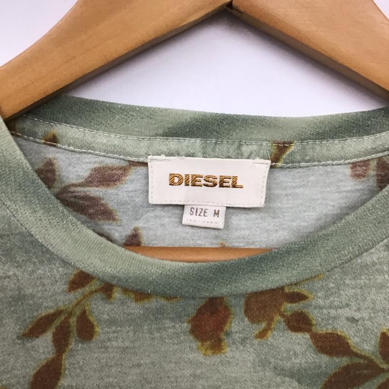 ディーゼル DIESEL Tシャツ 半袖 M 総柄 X プリント マルチカラー / マルチカラー /  メンズ USED 古着 中古 10131354