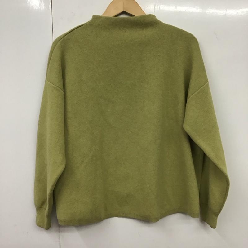 ユナイテッドアローズ UNITED ARROWS ニット、セーター 長袖 9113-699-0023 MARW 無地 薄緑 / ライトグリーン /  レディース USED 古着 中古 10131560