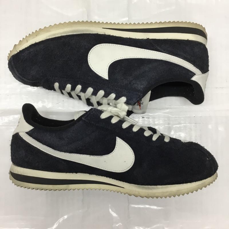 ナイキ NIKE スニーカー スニーカー FJ2530-001 W CORTEZ VNTG 29cm 29.0cm ロゴ、文字 黒 / ブラック / X 白 / ホワイト /  メンズ USED 古着 中古 10106629