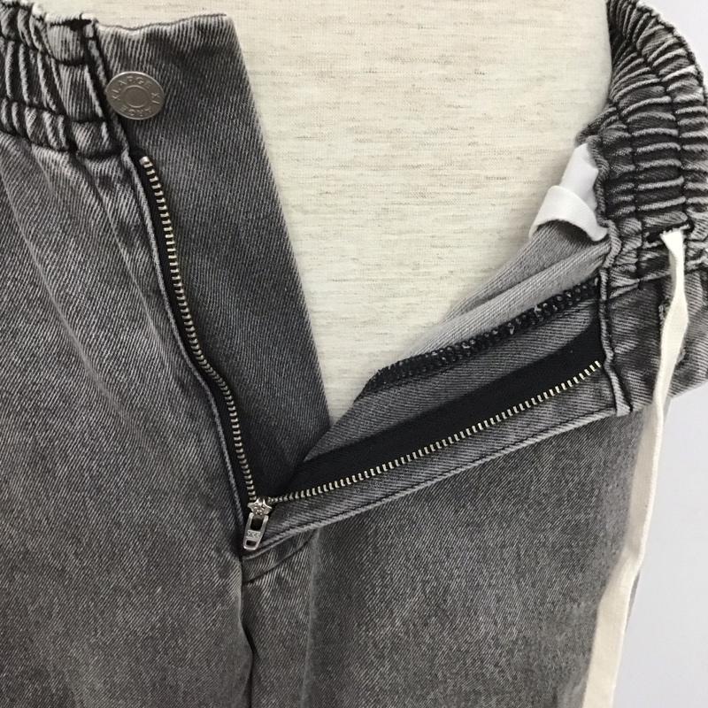 エクストララージ XLARGE パンツ デニム、ジーンズ ワイドパンツ カジュアルパンツ ジーンズ ワークパンツ M 無地 黒 / ブラック /  メンズ USED 古着 中古 10106346