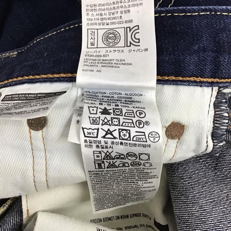リーバイス Levi s パンツ デニム、ジーンズ 30インチ 無地 インディゴ / インディゴ /  メンズ USED 古着 中古 10130442