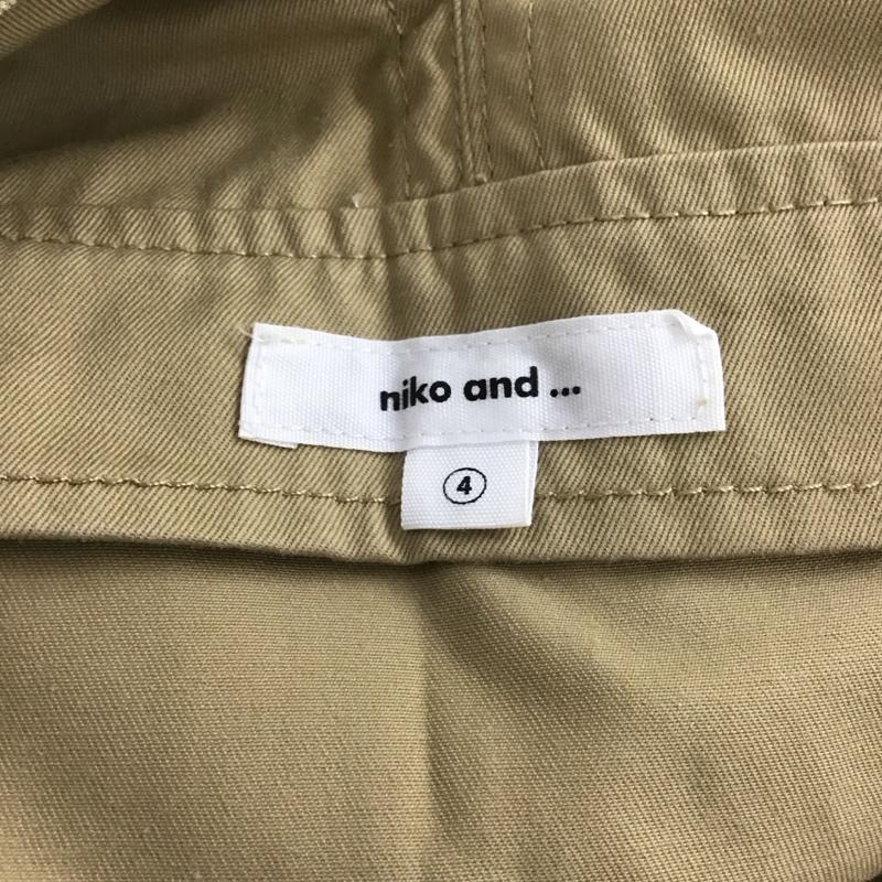 ニコアンド niko and... サロペット・オーバーオール サロペット、オーバーオール オーバーオール つなぎ オールインワン 4 無地 ベージュ / ベージュ /  レディース USED 古着 中古 10142070