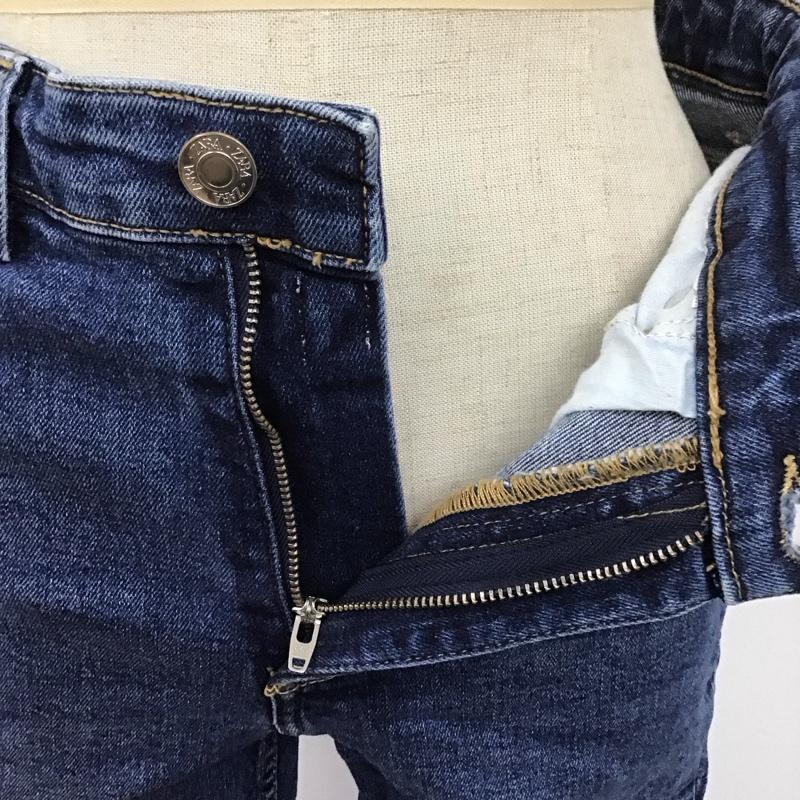 ザラ ZARA パンツ デニム、ジーンズ ストレッチ 無地 青 / ブルー /  レディース USED 古着 中古 10108077