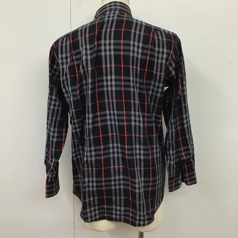 バーバリーズ BURBERRYS シャツ、ブラウス 長袖 長袖シャツ カラーシャツ ポケットシャツ 長袖カットソー チェックシャツ L チェック マルチカラー / マルチカラー /  メンズ USED 古着 中古 10123776