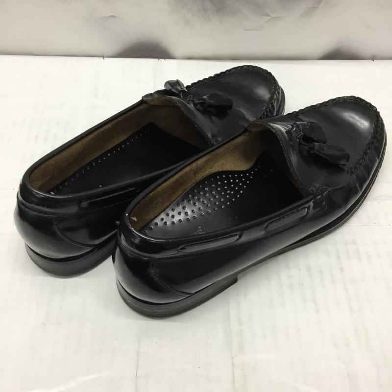 ジーエイチバス G.H.BASS&CO. ローファー ローファー 070 109340 Weejuns タッセル 無地 黒 / ブラック /  メンズ USED 古着 中古 10113959