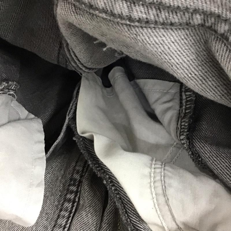 ザラ ZARA パンツ デニム、ジーンズ 7223 222 802 ストレッチ 無地 黒 / ブラック /  レディース USED 古着 中古 10111446