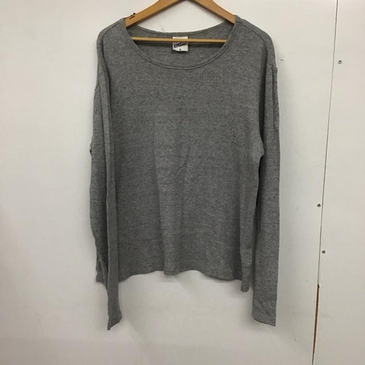 エクストララージ XLARGE カットソー 長袖 長袖カットソー 無地カットソー クルーネック M 無地 灰 / グレー /  メンズ USED 古着 中古 10136651