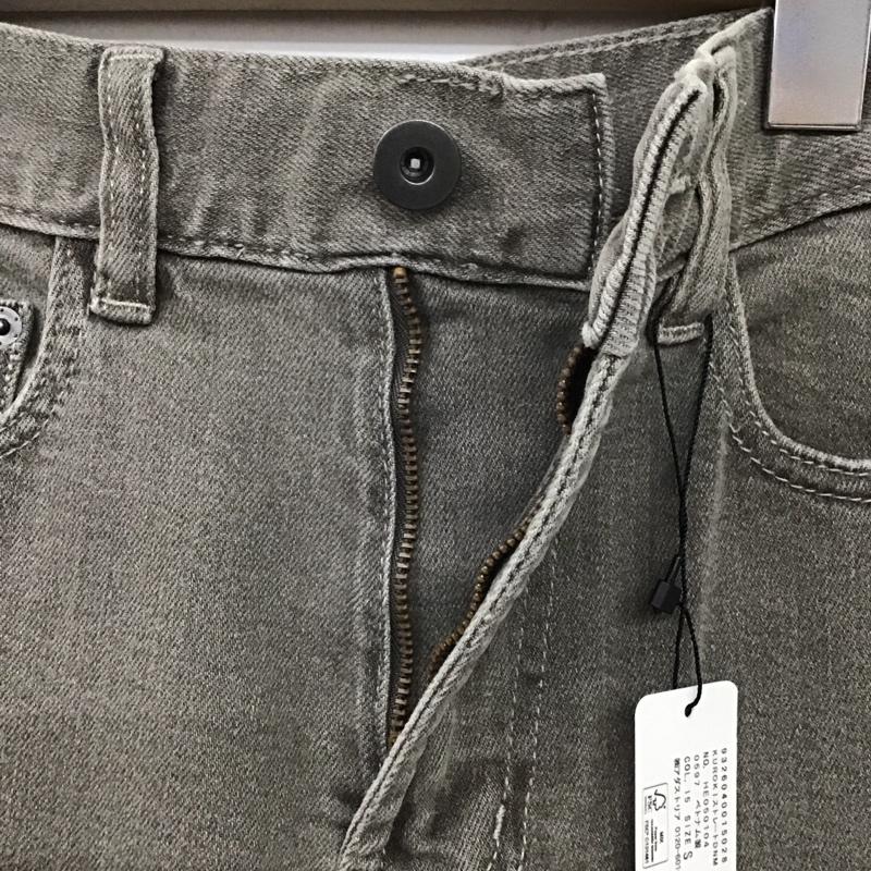 ヘザー Heather パンツ デニム、ジーンズ HE050104 KUROKIストレートデニム タグ付き S 無地 灰 / グレー /  レディース USED 古着 中古 10122056