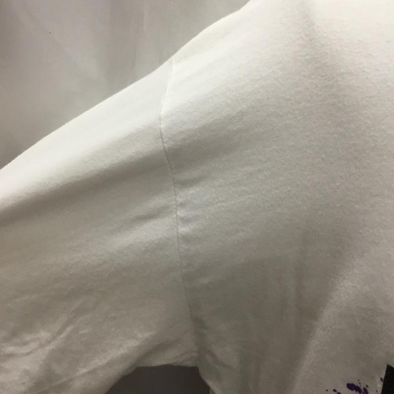 ネイバーフッド NEIGHBORHOOD カットソー 長袖 長袖カットソー クルーネックカットソー ロングスリーブカットソー プリントTシャツ L ロゴ、文字 白 / ホワイト /  メンズ USED 古着 中古 10117527