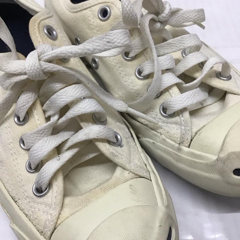 コンバース CONVERSE スニーカー スニーカー 1R193 JACK PURCELL ジャックパーセル 23.5cm 23.5cm ロゴ、文字 白 / ホワイト /  レディース USED 古着 中古 10118789