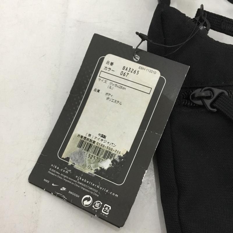 ナイキ NIKE ショルダーバッグ ショルダーバッグ BA3265 067 ワンポイント 黒 / ブラック /  メンズ USED 古着 中古 10149881