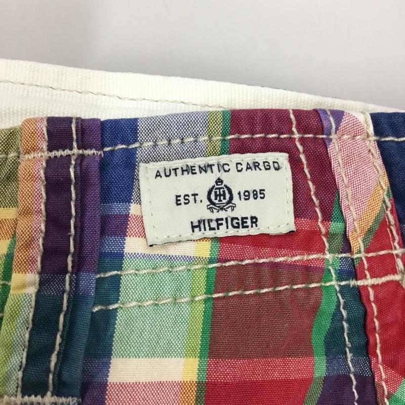 トミーヒルフィガー TOMMY HILFIGER パンツ ショートパンツ カーゴパンツ 34 チェック マルチカラー / マルチカラー /  メンズ USED 古着 中古 10118931