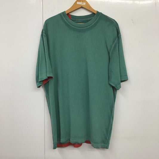 シュプリーム Supreme Tシャツ 半袖 DISCHARGE S/S TOP ディスチャージ L ロゴ、文字 X プリント 緑 / グリーン /  メンズ USED 古着 中古 10134881