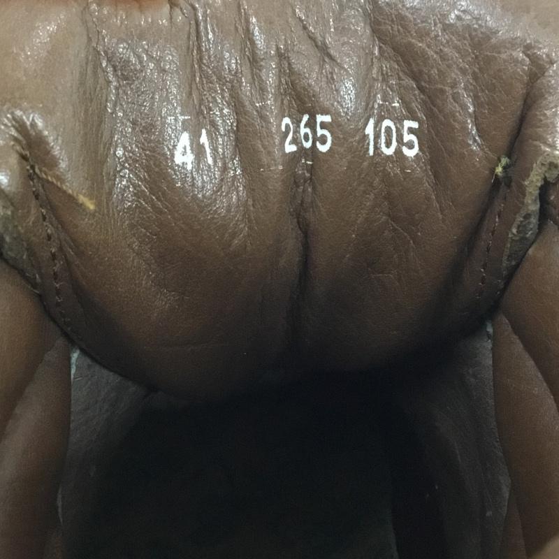 ザンバラン ZAMBERLAN アウトドアシューズ アウトドアシューズ 265 登山靴 トレッキングブーツ 41 ロゴ、文字 茶 / ブラウン /  メンズ USED 古着 中古 10141036