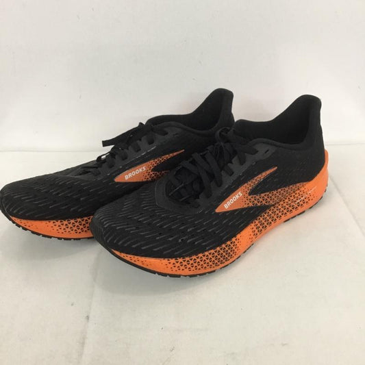 ブルックス BROOKS スニーカー スニーカー 1103391D064 ランニングシューズ ハイペリオンテンポ 29cm 29.0cm ロゴ、文字 黒 / ブラック / X 橙 / オレンジ /  メンズ USED 古着 中古 10133897