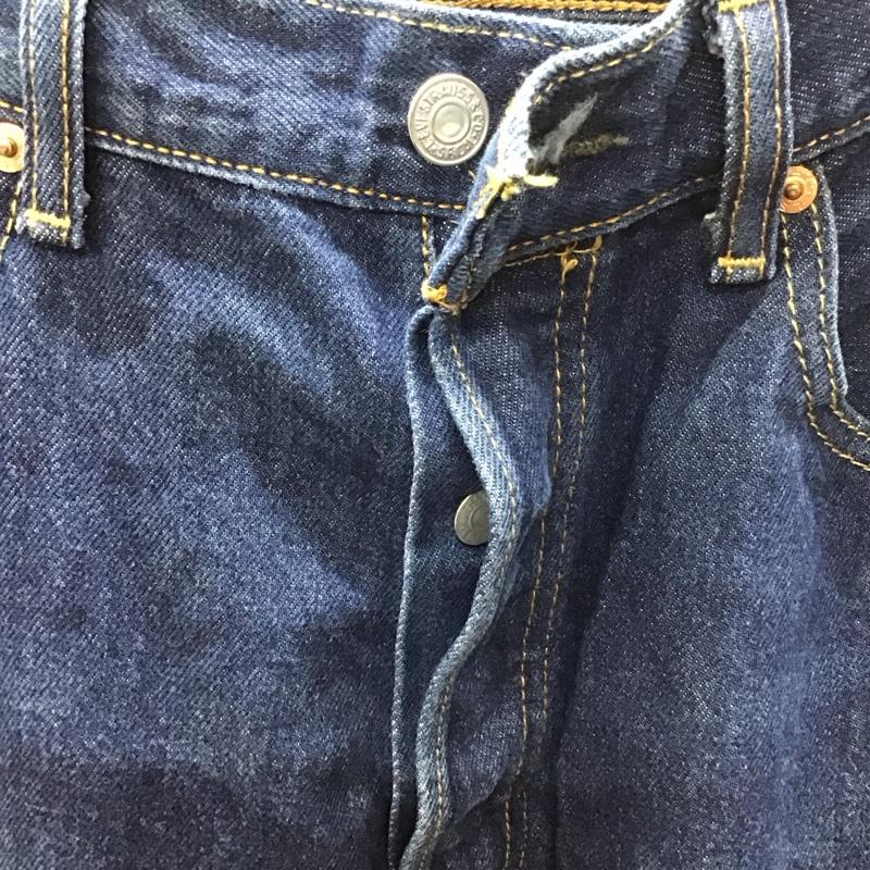 リーバイストラウスアンドコー Levi Strauss & co. パンツ デニム、ジーンズ デニムパンツ ストレートパンツ ワイドパンツ カジュアルパンツ 33インチ 無地 インディゴ / インディゴ /  メンズ USED 古着 中古 10113579