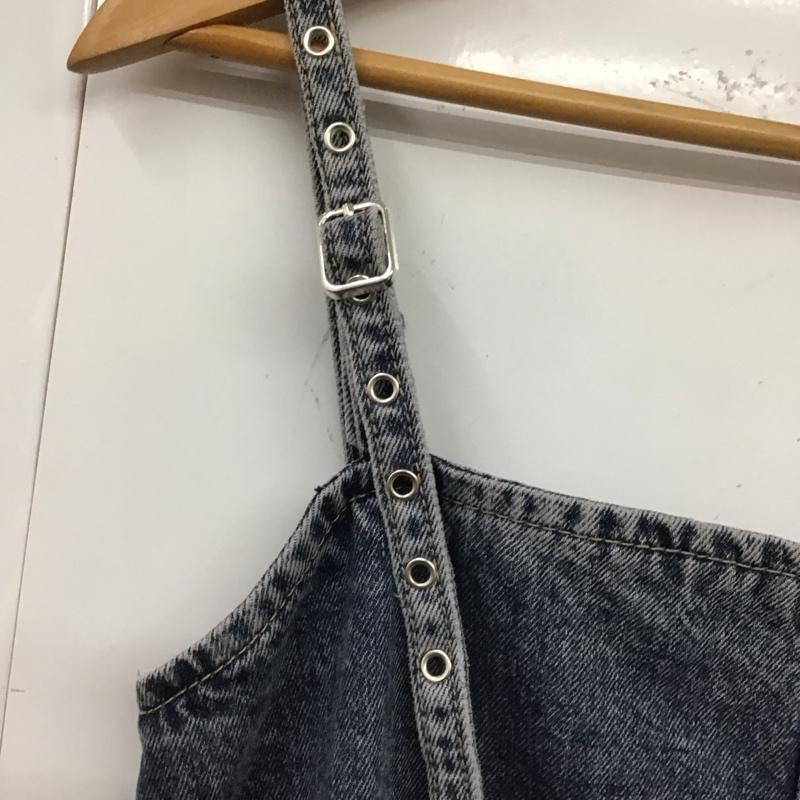 ザラ ZARA ワンピース ロングスカート デニムワンピース XS 無地 インディゴ / インディゴ /  レディース USED 古着 中古 10124810