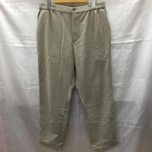 グローバルワーク GLOBAL WORK ボトムス ボトムス GW121203AD ワイド テーパードパンツ イージーパンツ L 無地 ベージュ / ベージュ /  メンズ USED 古着 中古 10116103