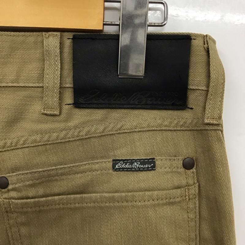 エディーバウアー Eddie Bauer パンツ デニム、ジーンズ スリムパンツ カジュアルパンツ ストレートパンツ ストレッチパンツ 31インチ 無地 ベージュ / ベージュ /  メンズ USED 古着 中古 10114178