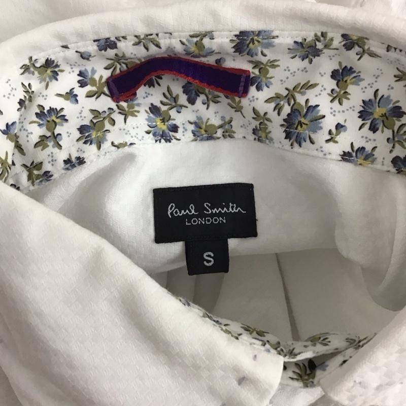 ポールスミス Paul Smith シャツ、ブラウス 長袖 ボタンダウンシャツ S  白 / ホワイト /  メンズ USED 古着 中古 10128259