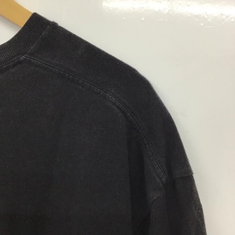 ステューシー STUSSY Tシャツ 半袖 半袖カットソー プリントTシャツ クルーネックカットソー L ロゴ、文字 ダークグレー / ダークグレー /  メンズ USED 古着 中古 10151009