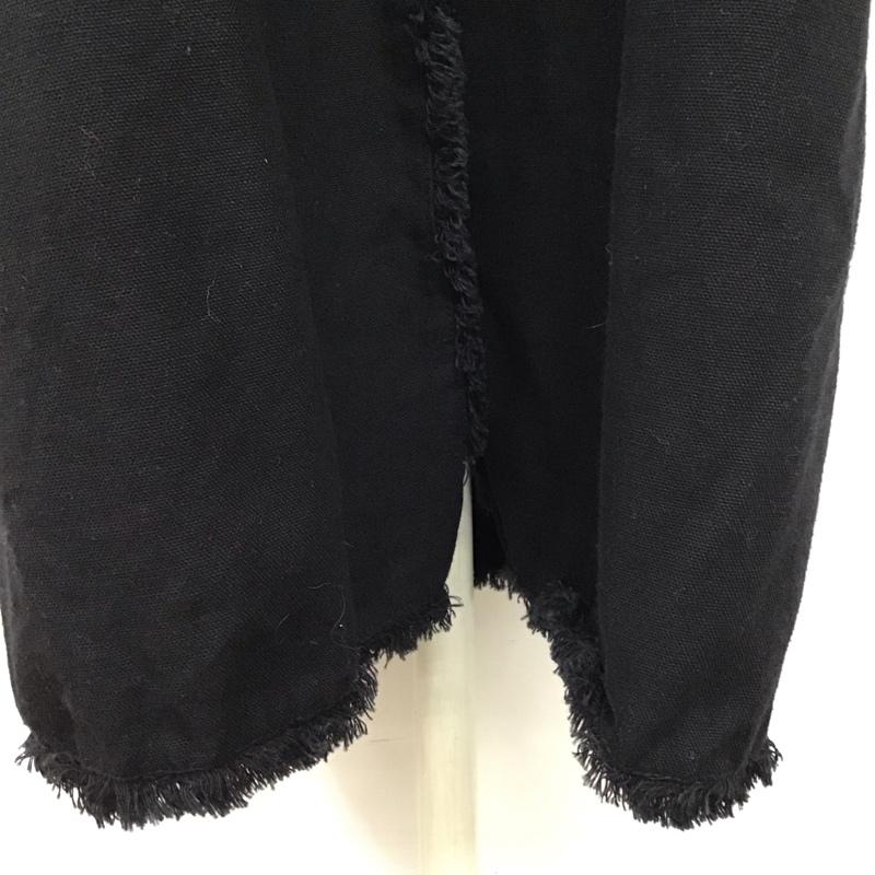 ザラ ZARA TRAFALUC ワンピース ロングスカート ノースリーブワンピース ロングワンピース タイトワンピース スリットスカート L 無地 黒 / ブラック /  レディース USED 古着 中古 10119050