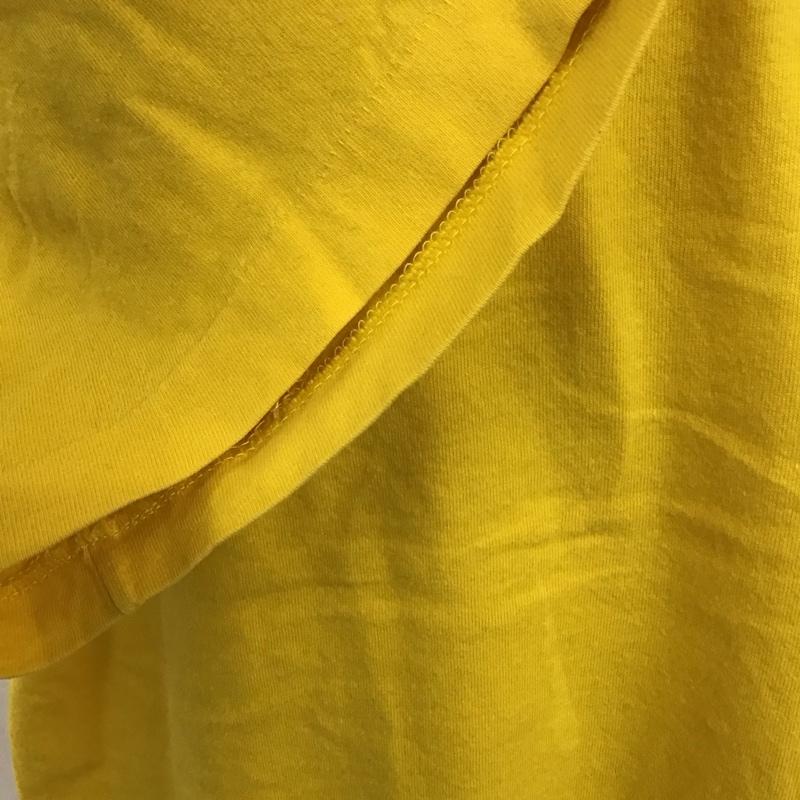 ポロスポーツラルフローレン POLOSPORT Tシャツ 半袖 クルーネック XL ロゴ、文字 黄 / イエロー /  メンズ USED 古着 中古 10110962