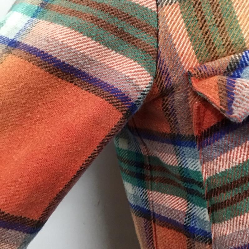 レミ レリーフ REMI RELIEF シャツ、ブラウス 長袖 ワークシャツ コットン M チェック マルチカラー / マルチカラー /  メンズ USED 古着 中古 10121306