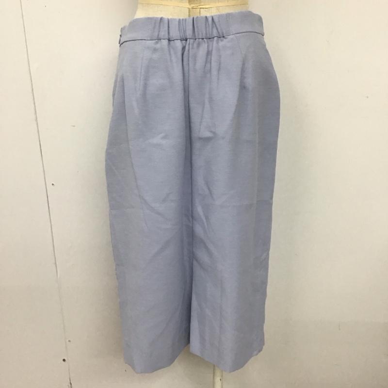 インデックス index スカート ひざ丈スカート タグ付 L 無地 水色 / ライトブルー /  レディース USED 古着 中古 10107982