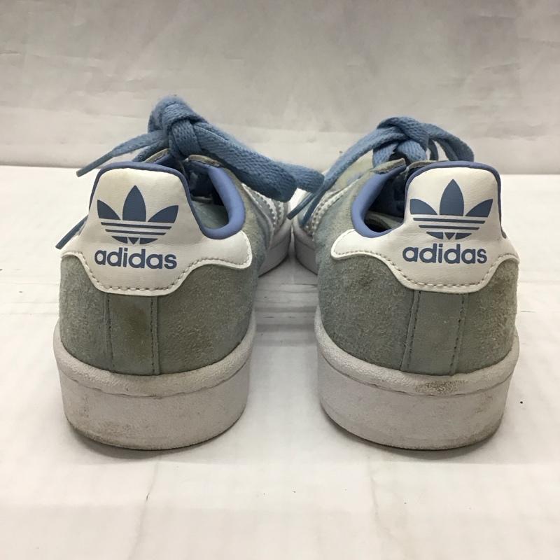 アディダス adidas スニーカー スニーカー DB0983 CAMPUS SUEDE 22.5cm 22.5cm ロゴ、文字 水色 / ライトブルー / X 白 / ホワイト /  レディース USED 古着 中古 10118785