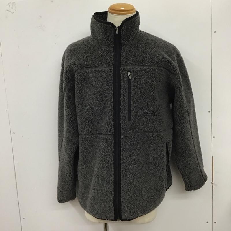 ザノースフェイス THE NORTH FACE ジャケット、上着 ジャンパー、ブルゾン NA46101 GORE WINDSTOPPER フリースジャケット LL 無地 灰 / グレー /  メンズ USED 古着 中古 10124483