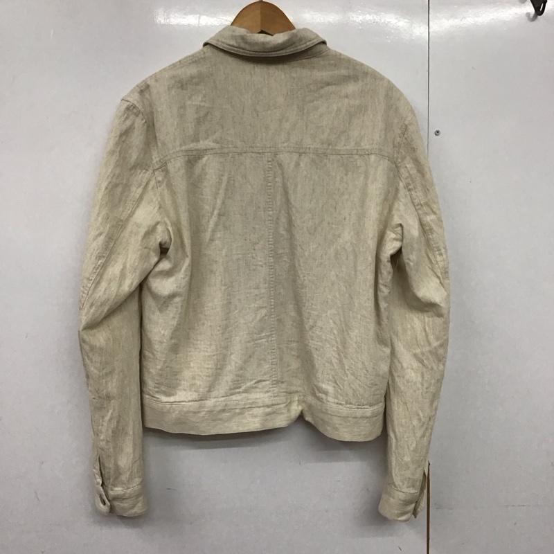 ザラ ZARA ジャケット、上着 ジャケット、ブレザー カジュアルジャケット アウター カラージャケット M 無地 アイボリー / アイボリー /  メンズ USED 古着 中古 10143537