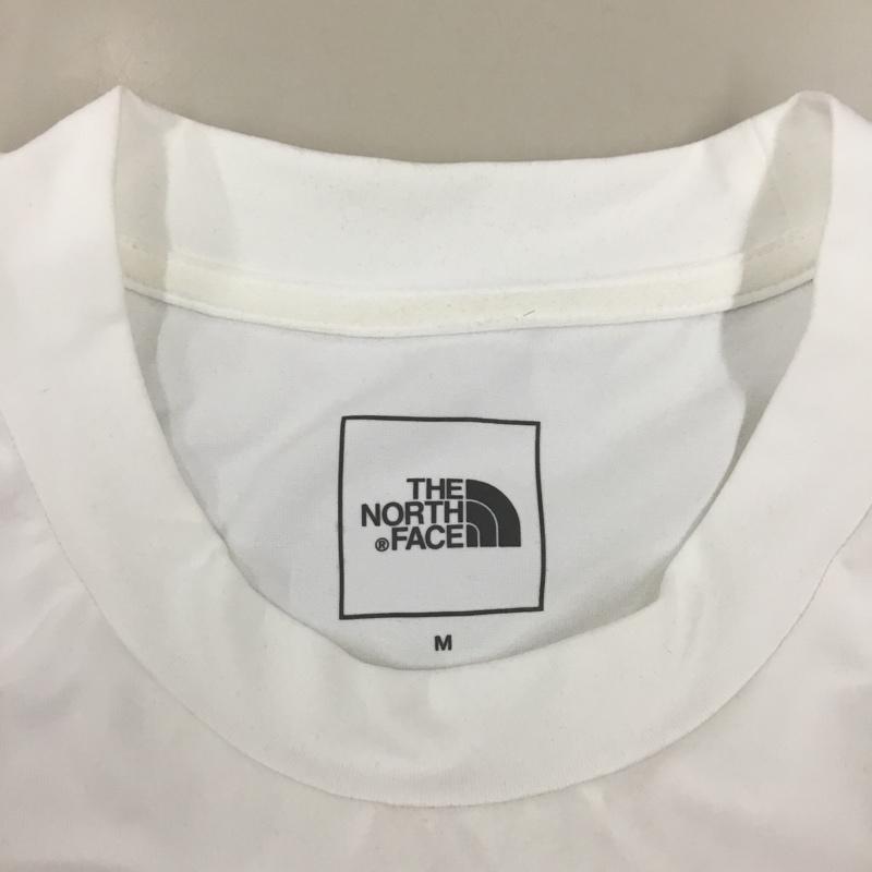 ザノースフェイス THE NORTH FACE Tシャツ 長袖 nt32331r スタンダード限定Tシャツ ロンT プリントTシャツ 直営店限定 M ロゴ、文字 白 / ホワイト /  メンズ USED 古着 中古 10120486