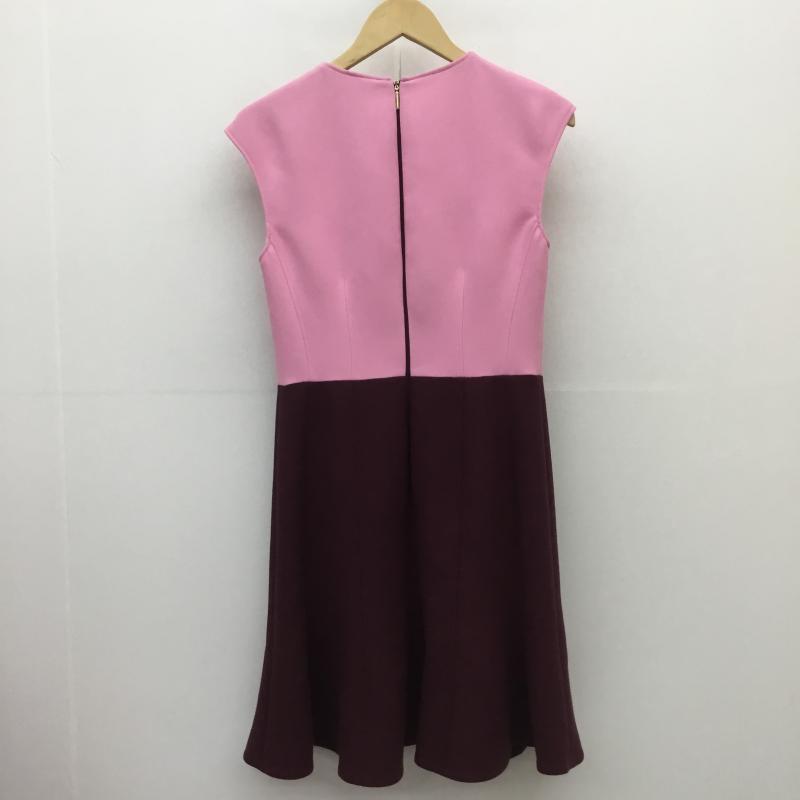 ケイトスペード Kate Spade ワンピース ひざ丈スカート 2 無地 桃 / ピンク /  レディース USED 古着 中古 10110720