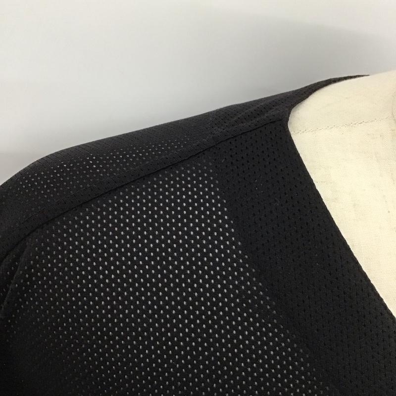 シーフロアコントロール S.F.C シャツ、ブラウス 半袖 半袖シャツ ノーカラーシャツ 前ボタン 無地 黒 / ブラック /  メンズ USED 古着 中古 10126977