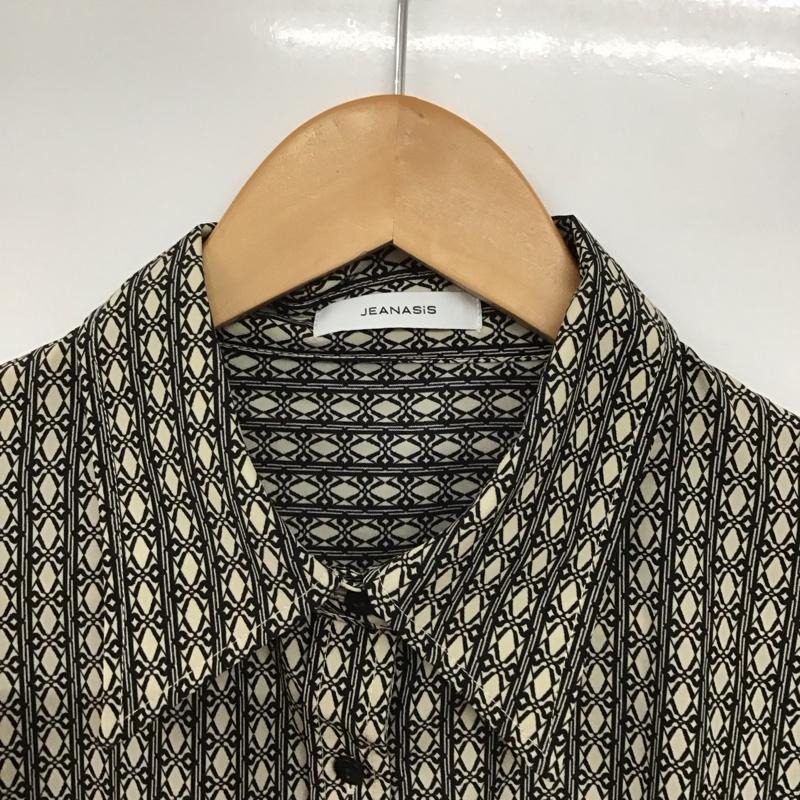 ジーナシス JEANASIS ワンピース ひざ丈スカート JS064133MC FREE  マルチカラー / マルチカラー /  レディース USED 古着 中古 10144564