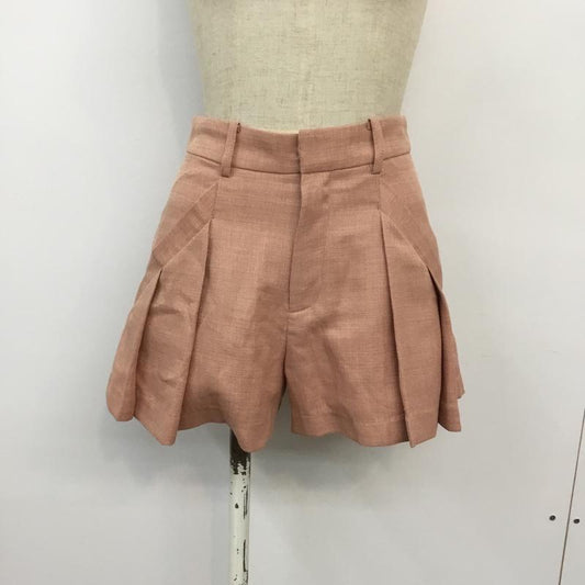 ダズリン dazzlin パンツ ショートパンツ S 無地 桃 / ピンク /  レディース USED 古着 中古 10045321