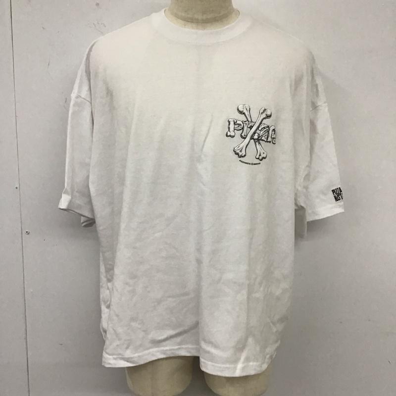フリークスストア FREAK S STORE Tシャツ 半袖 1226390000001 PIZZANISTA コラボレーション バックプリント M ロゴ、文字 白 / ホワイト /  メンズ USED 古着 中古 10112160